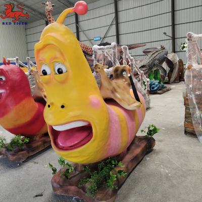 Durabilidade Animatronic Dinosaur Ride Desenho CAD Operado por moedas