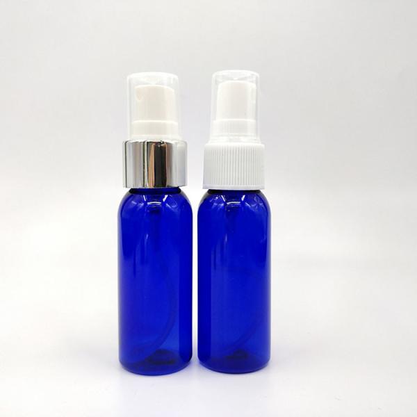 Capacidad 10ml 15ml 30ml 50ml 60m 70ml 100ml 200ml 500ml Botella de pulverización de plástico PET Superficie lisa y redonda