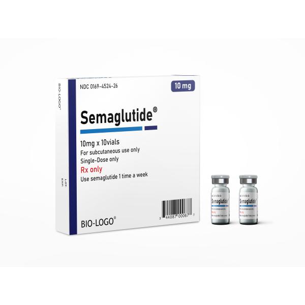 Semaglutide 2ml Vial Box Printing With UV Glossy Laminate And Customized Design