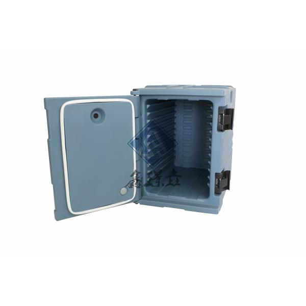Transportation Rotational Molding Plastic Insulated Food Pan Carrier with PU Material
