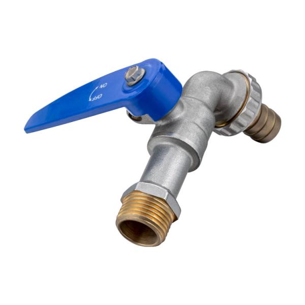 TMOK 1/2 Inch Water Garden Tap Brass Lockable Bibcock Three Saction Bib