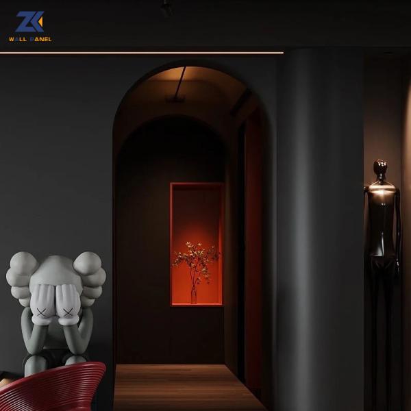 ODM OEM панели облицовки древесины доски стены угля сопротивления влаги бамбуковый