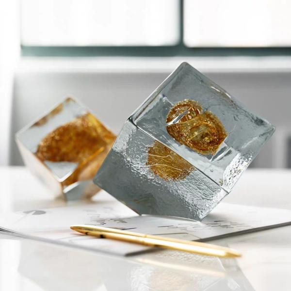 Clear Glass Ornaments