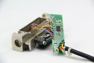 Tamaño optimizado escala linear óptica fina, escala elegante delgada de la lectura de Digitaces de la máquina