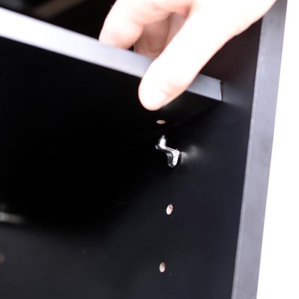 См двойных слоев 63*34*42 кроет кожей отраженный крышкой шкаф ботинка