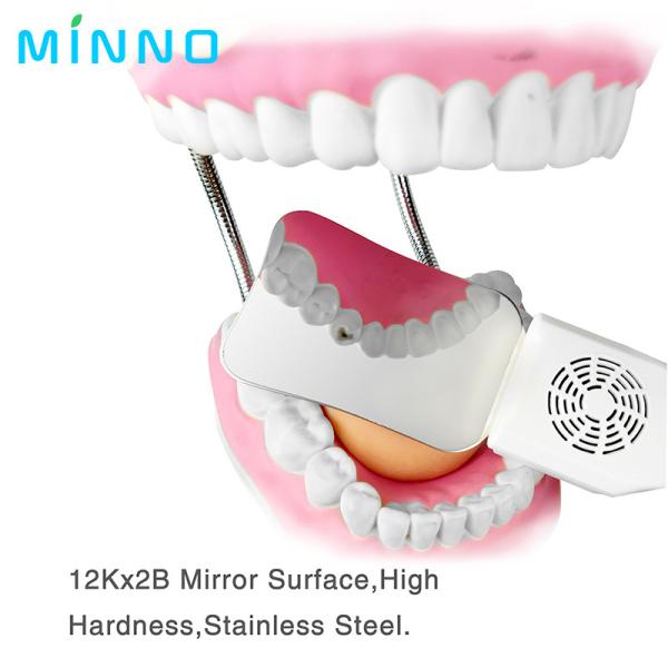 Espelhos Dentários Antifog Set Fog Free Intraoral Fotografia Espelho de aço inoxidável