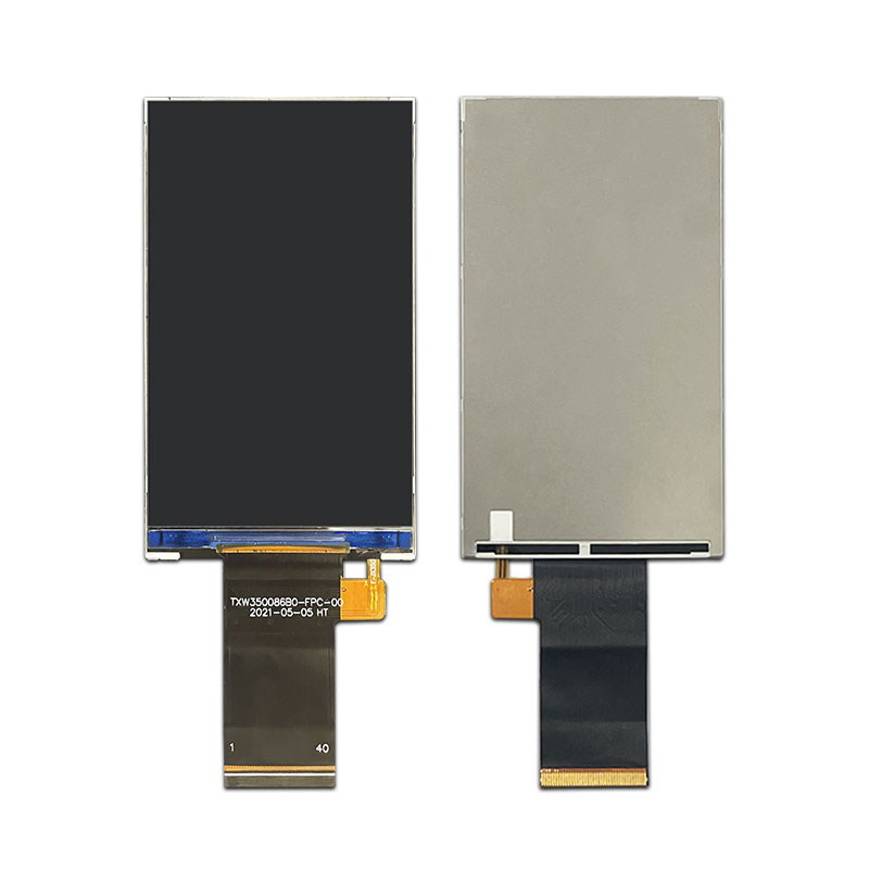 3.5-дюймовый TFT LCD дисплейный модуль 480 * 800 IPS полный вид с RGB 18 BIT интерфейсом TFT LCD дисплейный модуль