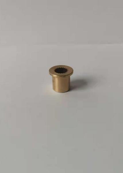Customized D11mm Kitchen Tap Components , Brass Cover With Teeth