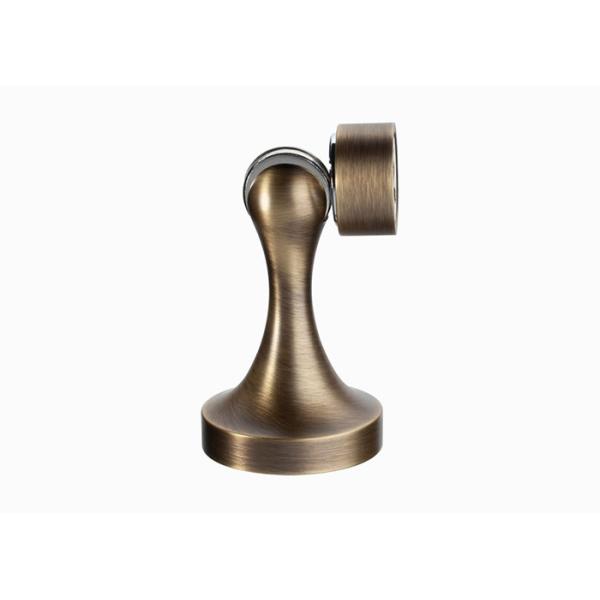 Indoor Strong Magnetic Brass Door Stops 50mm 82.5mm Finish Customized