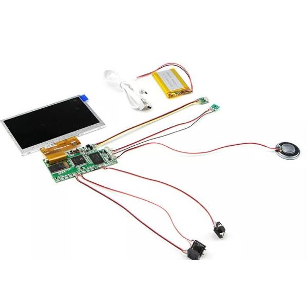 Модуль экрана дюйма TFT LCD модуля 4,3 брошюры изготовленного на заказ OEM видео-
