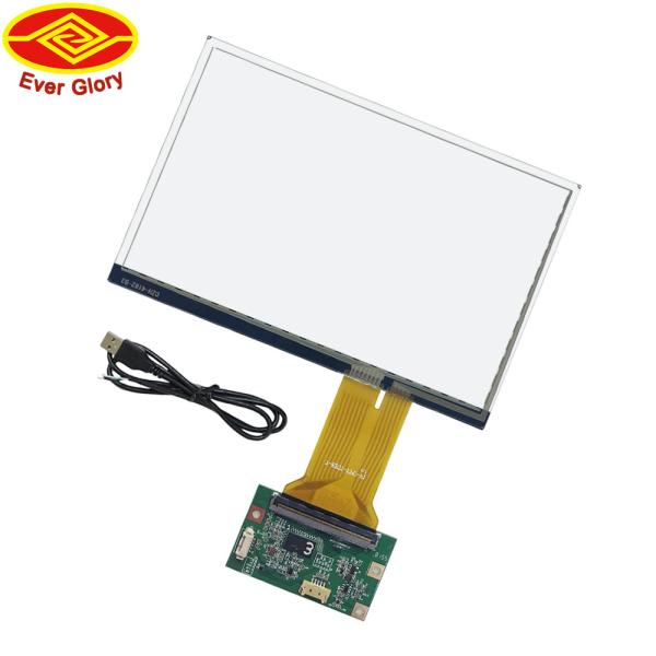 7 Inch Capacitive TFT LCD Touch Panel Screen For Floor Standing Ticket Dispenser