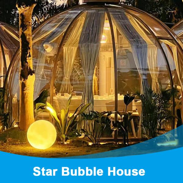Outdoor camping Spherical star tent Hotel Homestay  Room Star Room pc transparent glass house