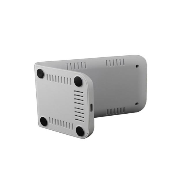 Silver High Speed Standing Wireless Phone Charger 1 USB For Iphone