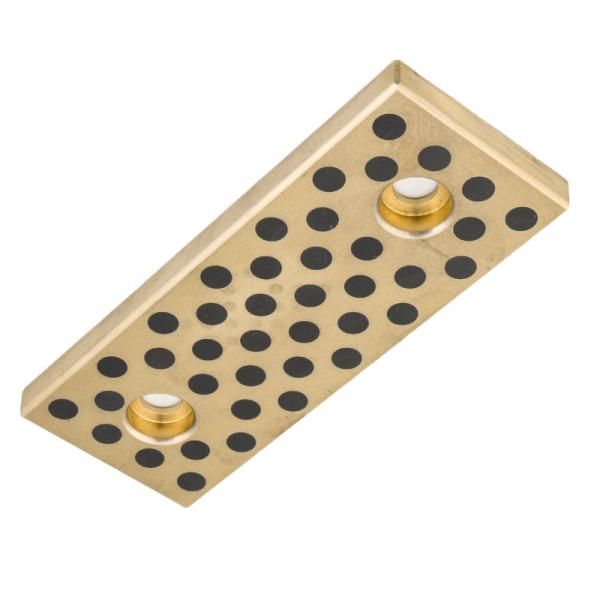 Hydraulic Cylinder Parts Self Lube Wear Plates High Strength Brass Material  OILLESS，DIN，NAAMS Standard