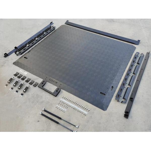 Заворачивание операции твердого типа Автомобиль внедорожник универсальный алюминиевый складной грузовик кровать покрытие