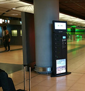 6 защищенных электронных шкафов мобильные телефоны зарядные киоски для аэропорта / железнодорожного вокзала / автобусного вокзала