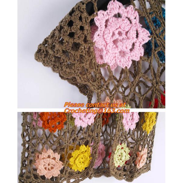 Sweater, Cardigan, Crochet, Crocheted, Pullover, Hollow Out, Summer Tops, Crochet Blouse