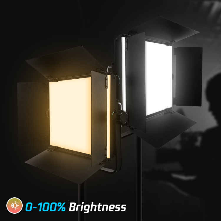 Фотография дневного света цвета Bi освещает 120W освещение панели СИД алюминиевого сплава 95ra видео-
