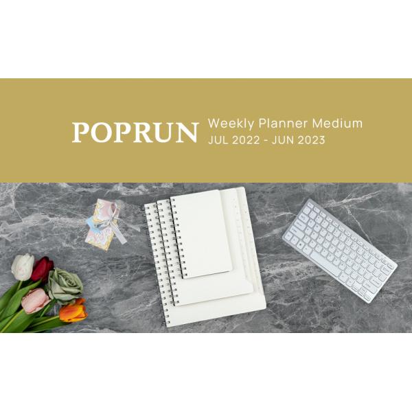 Weekly Planner 2023-2023 PVC Transparent Cover Customization Available