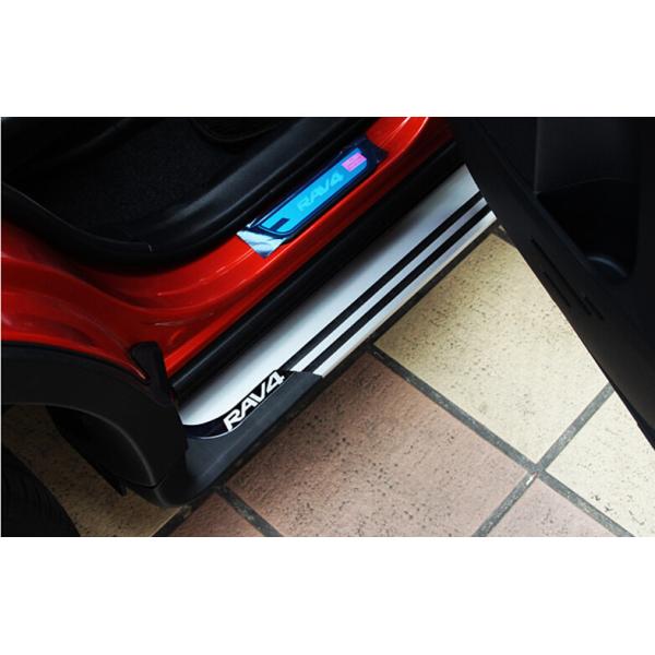 Barras de passo laterais de liga de alumínio de tipo asiático para Toyota RAV4 2013 2014 2016 2017