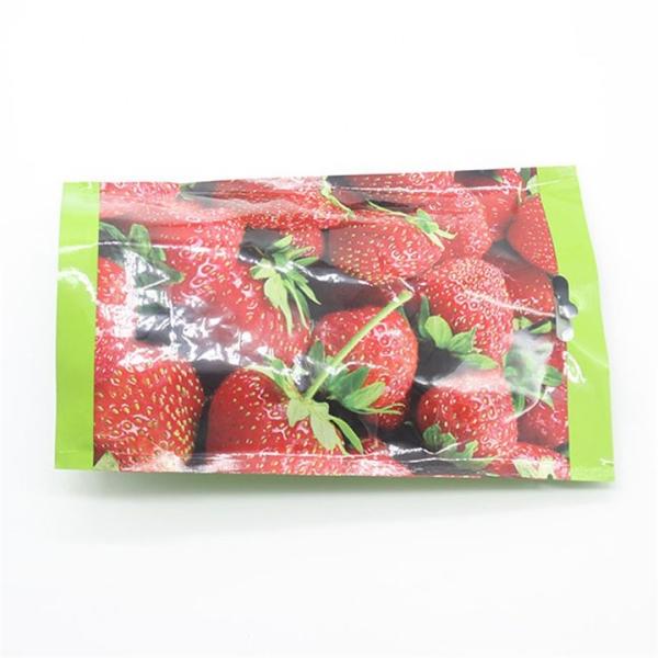 Snacks Mylar Aluminum Foil Bags SGS ziplockk Bag Moisture Proof