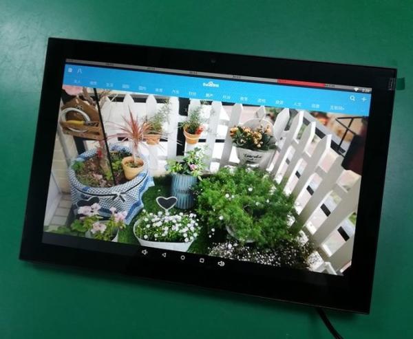 Serial Port Android 6.0 OS POE Touch Tablet PC With WIFI Inwall Mount For Industrial Control