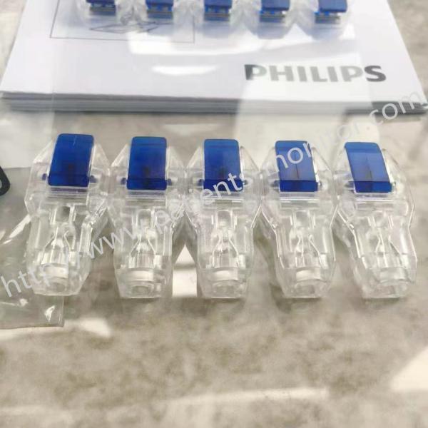 Adaptador de elétrodos reutilizável de Philip Conjunto de adaptador de snap de tabela clara REF989803166031 10 peças por saco