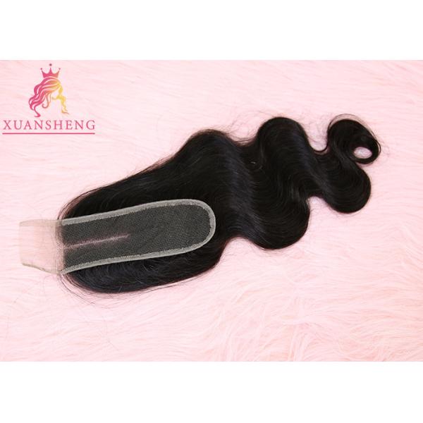 Retail Real Virgin Raw Unprocessed Hair Body Wave 2*6 Lace XS-BW Closure