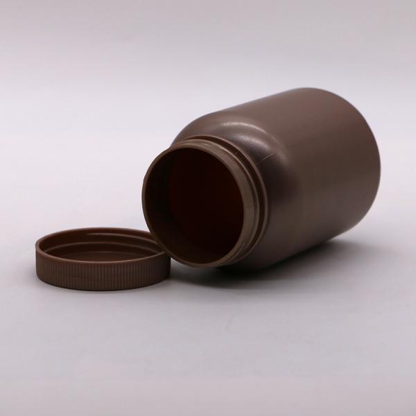 Caja de almacenamiento de medicamentos para cápsulas sólidas, soporte de suplemento para cápsulas en forma redonda de 275 ml PE