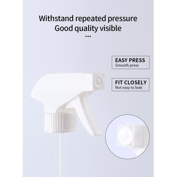 Non Spill Plastic Trigger Sprayer for Chemical Resistant Car Care Washing Strong Foam