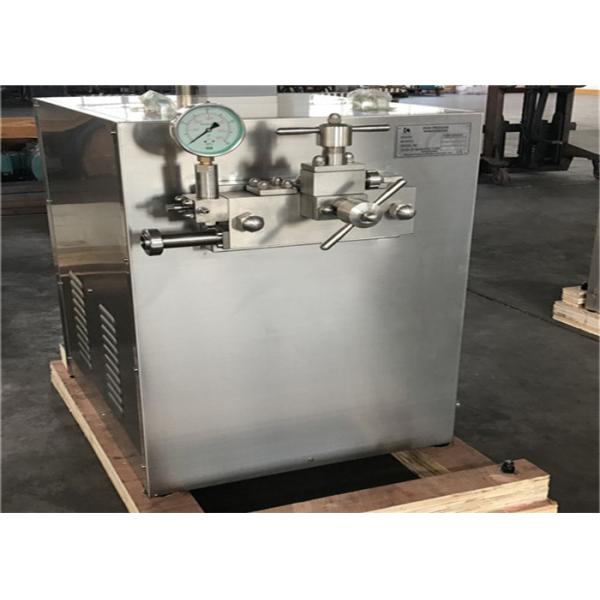 Apple Juice / Strawberry Juice Homogenizer Machine 1000L Capacity Two Stage Type