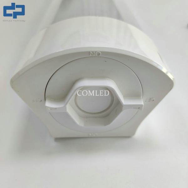 Luminaire linéaire LED dimmable, étanche IP66, industriel, tri-preuve, réglette