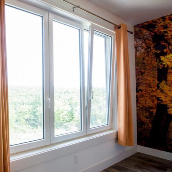 Шторм Windows окна рамки алюминиевого сплава открытое внутри качания Windows нажима и тяги