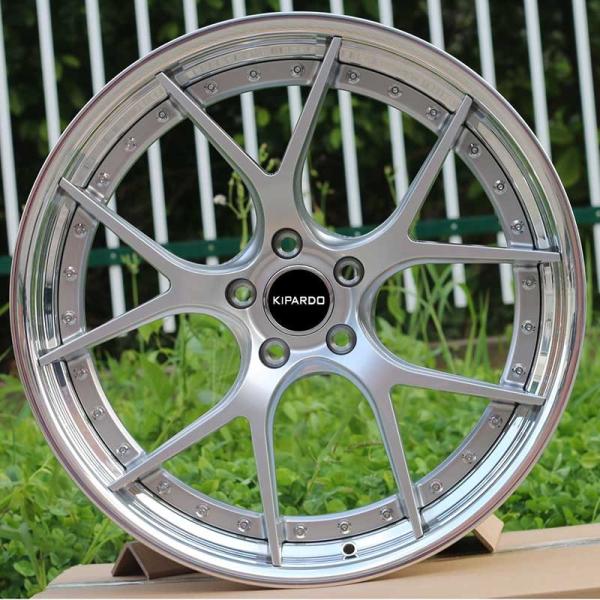 A liga de alumínio Monoblock de 19 polegadas forjou as rodas para o automóvel de passageiros