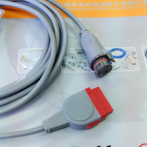 GE Maquette IBP Transducer Adapter Cables TPU / PVC Material 11 Pin To BD Adapter