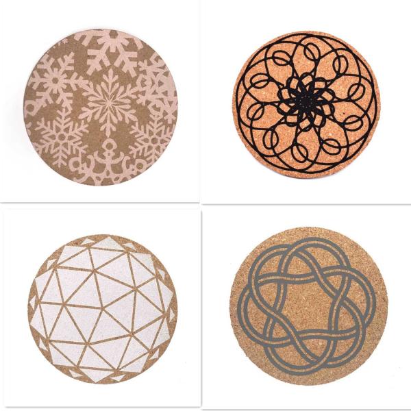 Универсальные напечатанные каботажные судн Wearproof Eco естественной пробочки