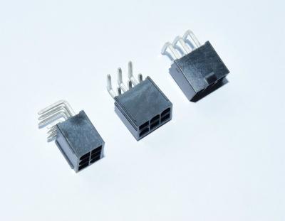 High-Performance Double Row 2x3p Black Elbow Pin Header for Stable Signal Transmission