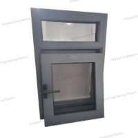 Les portes coulissantes de coupure thermique en aluminium de haute sécurité profilent le glaçage avec la serrure de levier