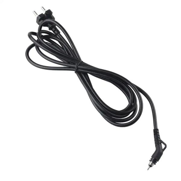 2 pin Korea KC plug swivel cord for hair straightener 360 degree swivel ac extension power cord leads  hair straightener
