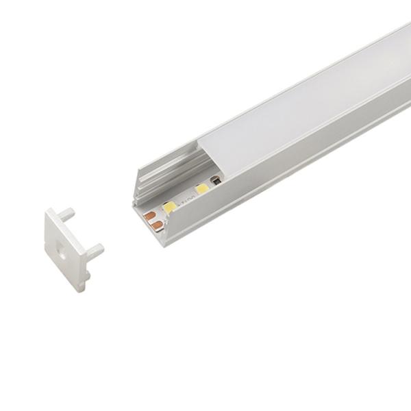 1215B Surface Profile Light Anodized Aluminum Profile with Good Heat Sink For Offices Conference Rooms