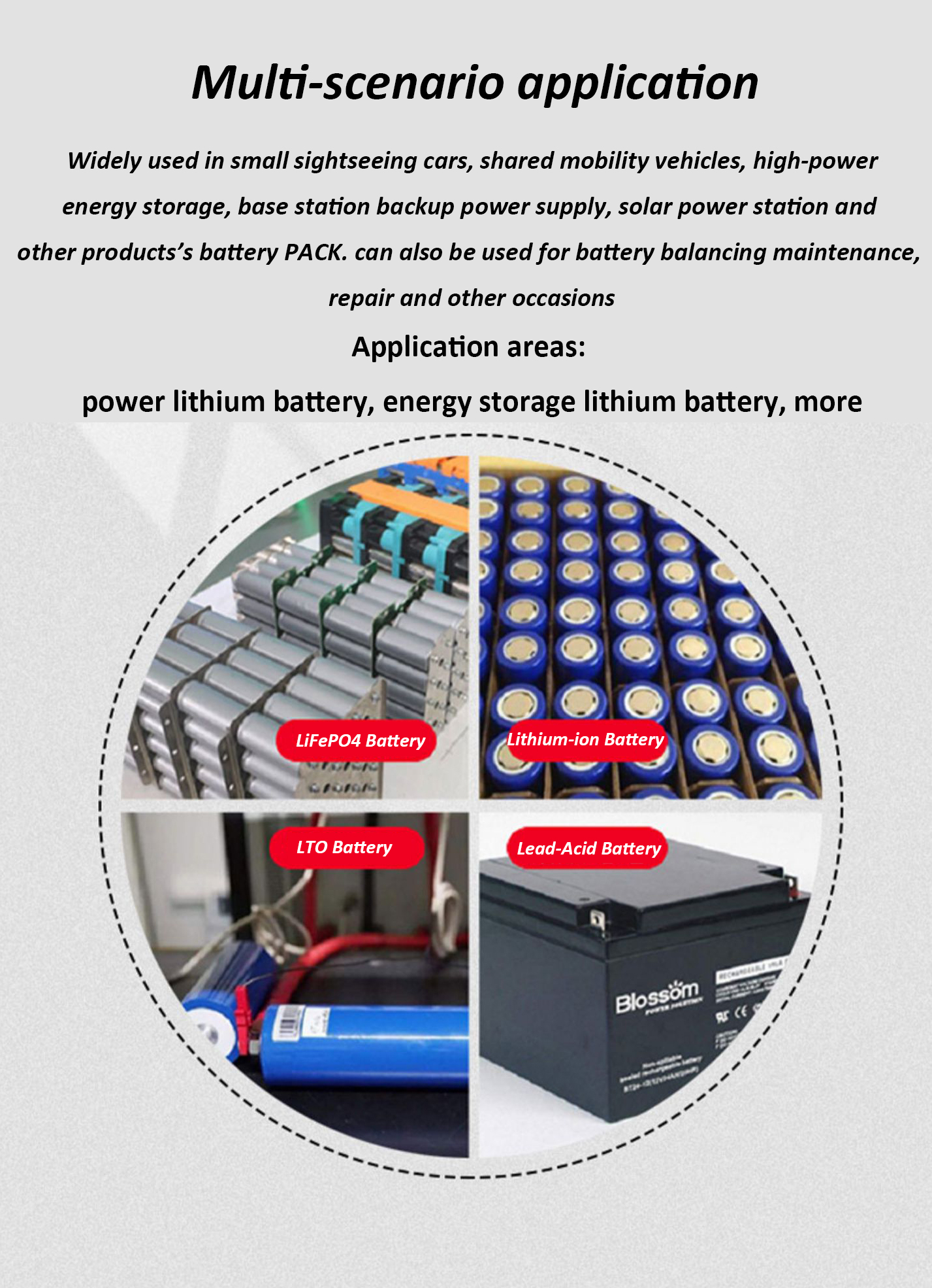 Bluetooth Active Battery Balancer 2A - 15A Smart Lithium Battery Equalizer 4S / 24S For LiFePO4 NMC LTO