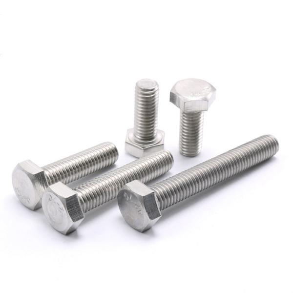M4 M5 M6 M8 M10 Stainless Steel A2 Hex Drive Bolts Din933 for Solar System Mounting