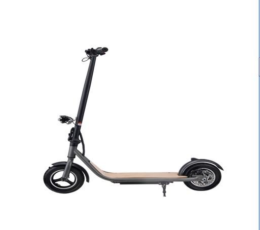 Factory sale Foldable electric scooter adult off road 10inch kick scooters electric folding 350w rear drive scooter