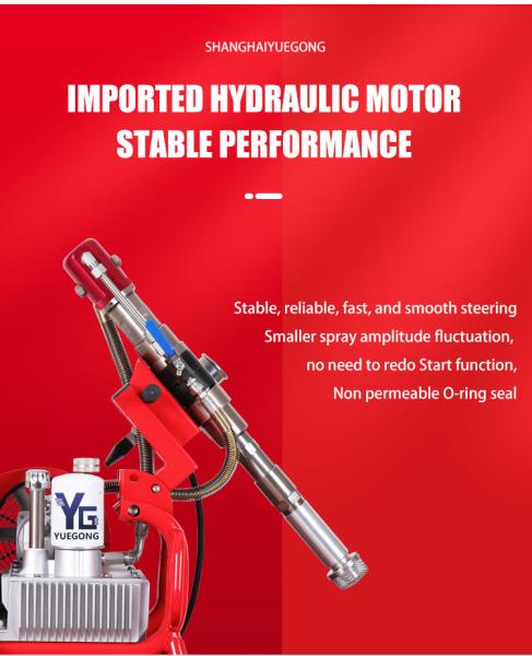 Electric / Gas Airless Wall Paint Putty Machine 8L/Min Flow High Pressure System