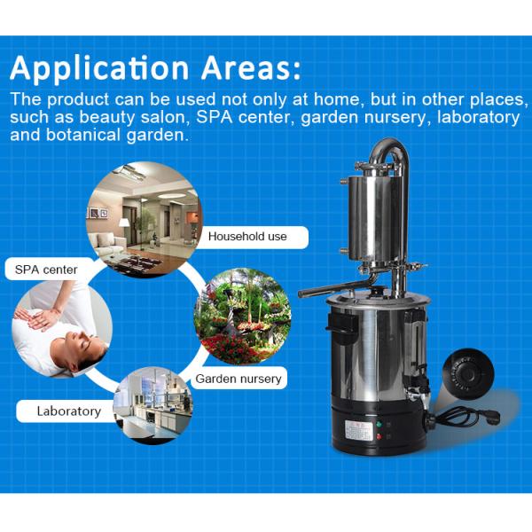 Дистиллятор 55L 220V нержавеющей стали танка экстрактора эфирного масла