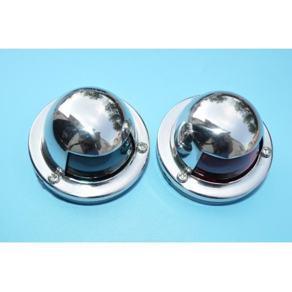 Marine Boat Yacht Light Stainless Steel LED Bow Navigation Lights One Pair