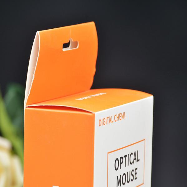Фабрика на заказ Простая легкая прочность Электронная мышь Коробка упаковки для рассылки