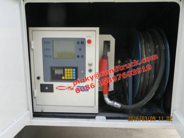 Beiben 10Wheels Fuel Tank Truck Oil Tanker Truck 25cbm 80km/H Max Speed