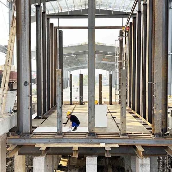 Construction de fours sur site Installation d'usines Solutions d'ingénierie