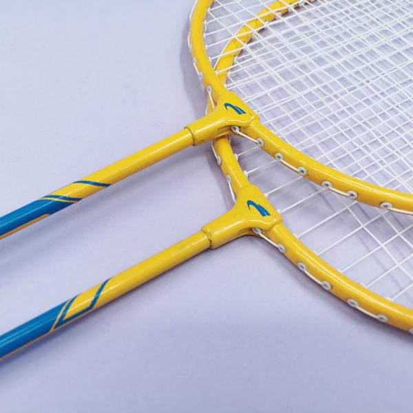 Eastic Badminton Racket Set Durable Steel Alloy Outdoor Badminton Rackets